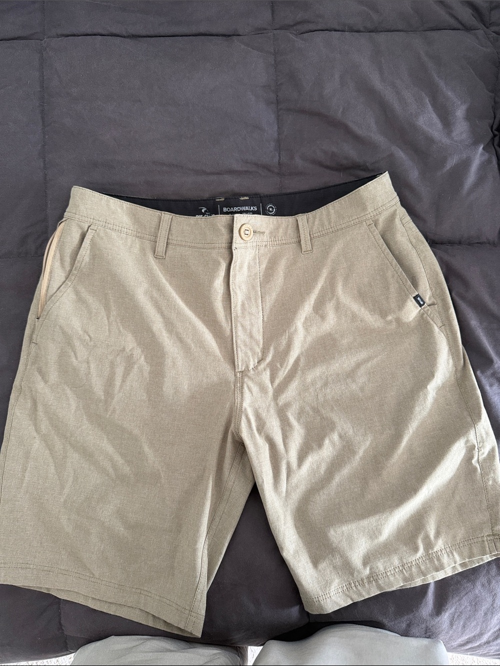 Men's Rip Curl Khaki Casual Shorts